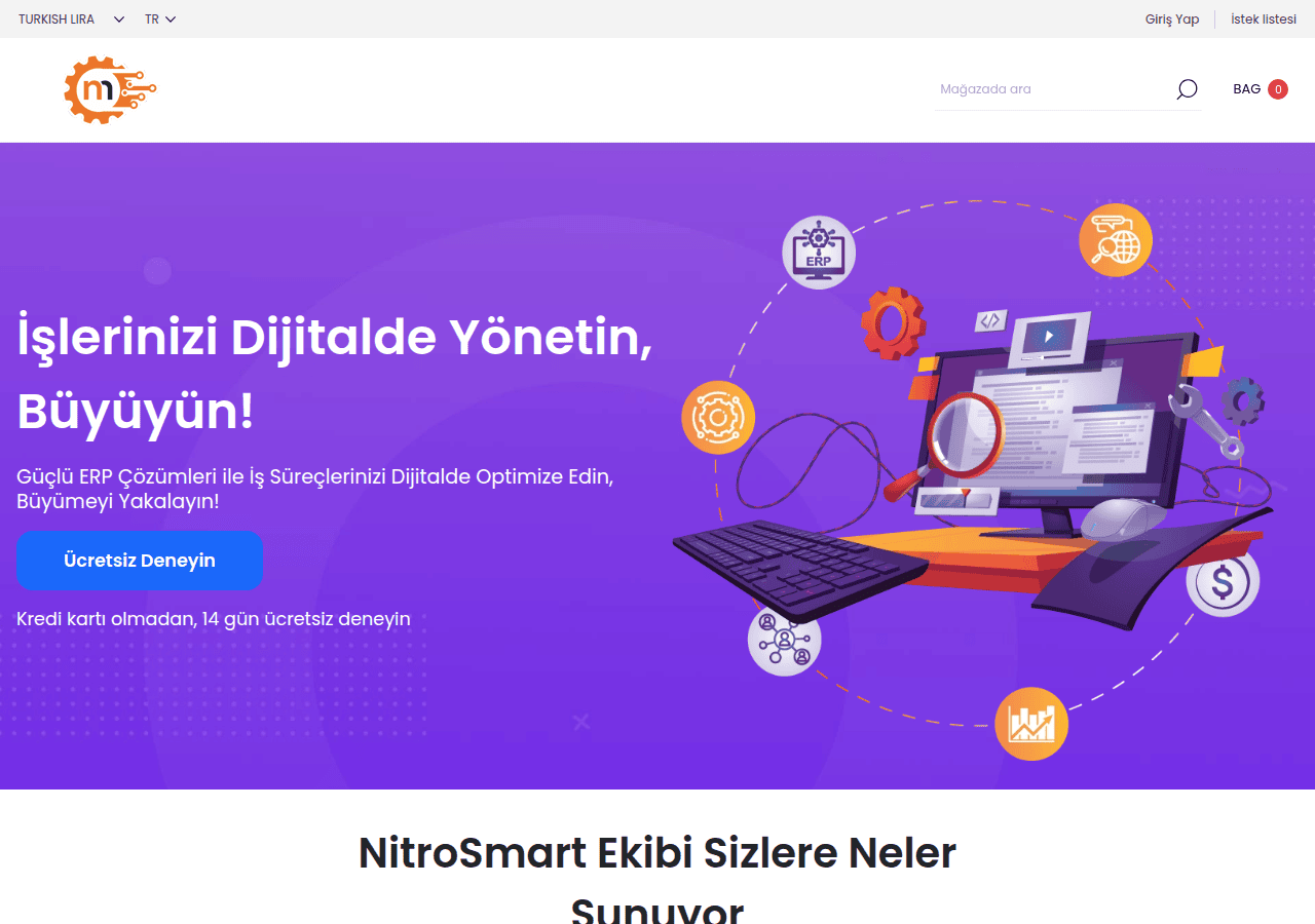 Screenshot of nitromekatronik.com