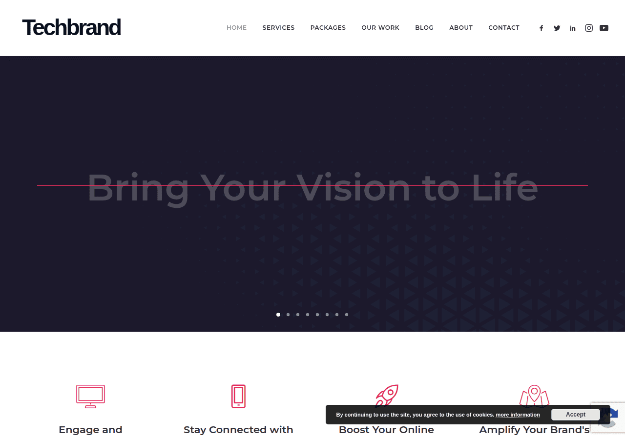 Screenshot of techbrand.io
