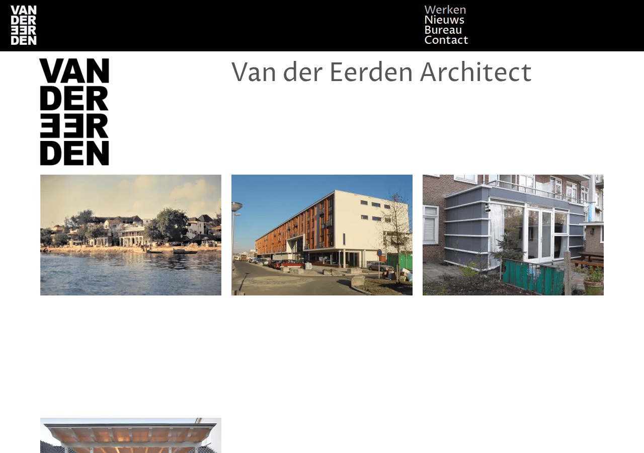 Screenshot of eerdenarch.nl