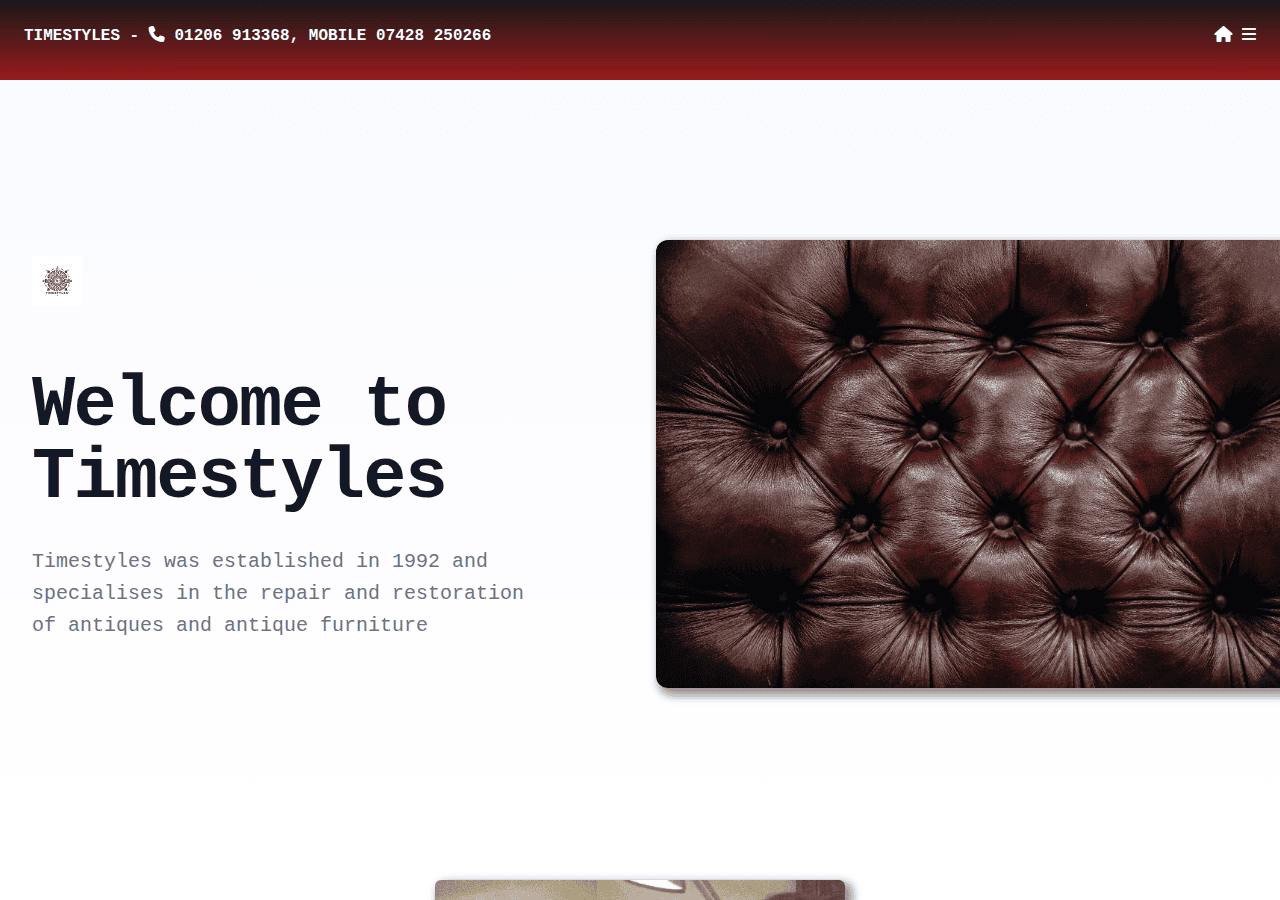 Screenshot of timestyles.co.uk