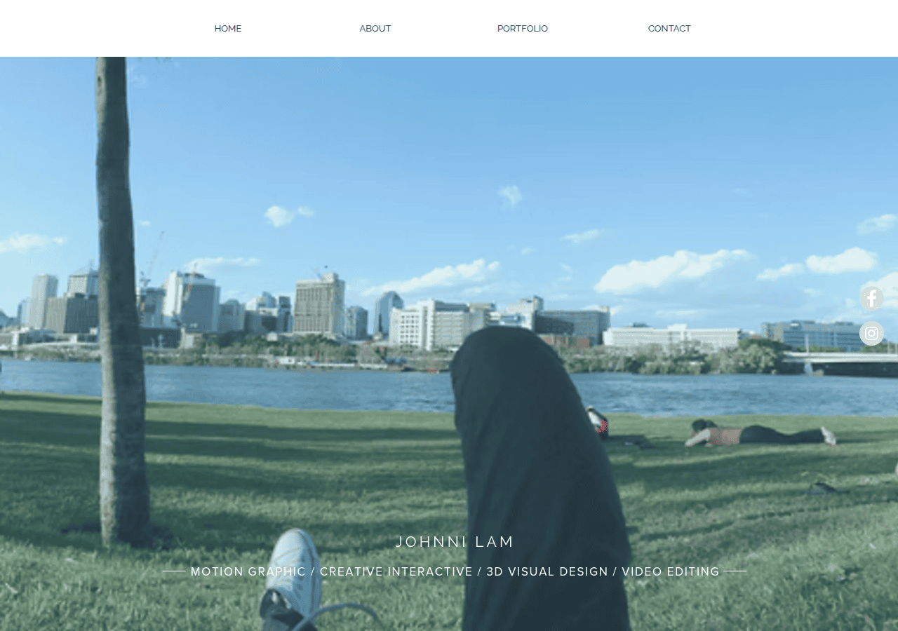 Screenshot of johnnilam.com