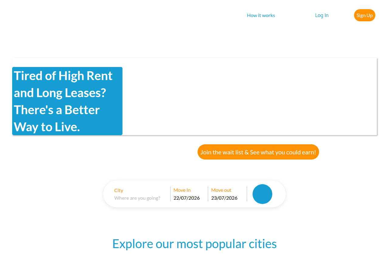 Screenshot of roomify.co.za