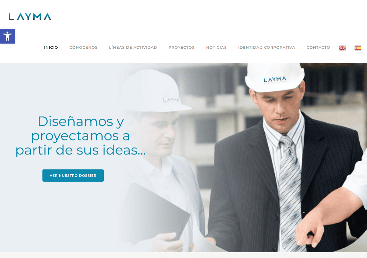 Screenshot of laymaconstructora.net