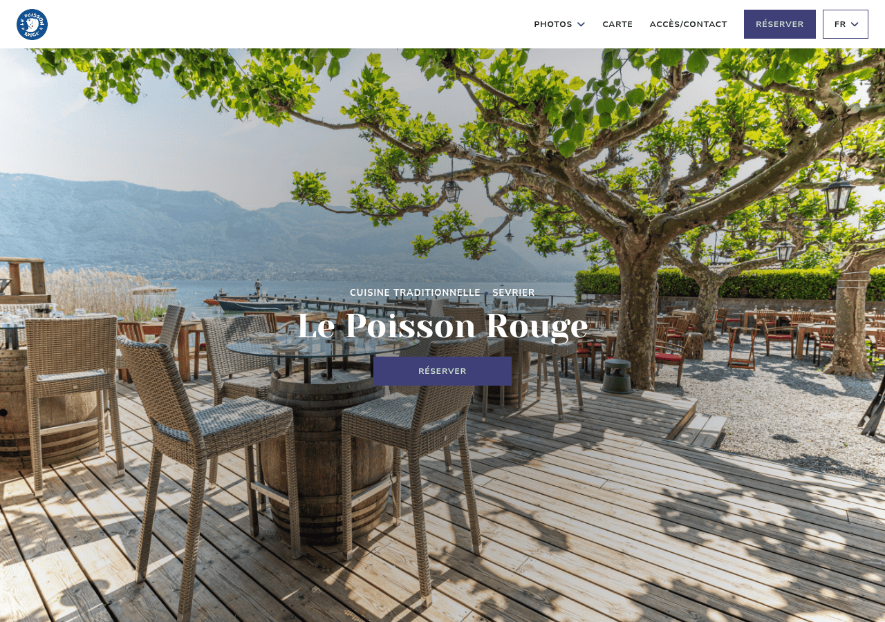 Screenshot of restaurantpoissonrouge.com