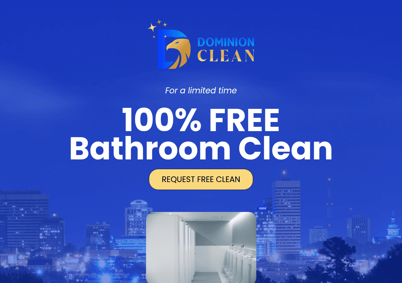 Screenshot of dominionclean.com