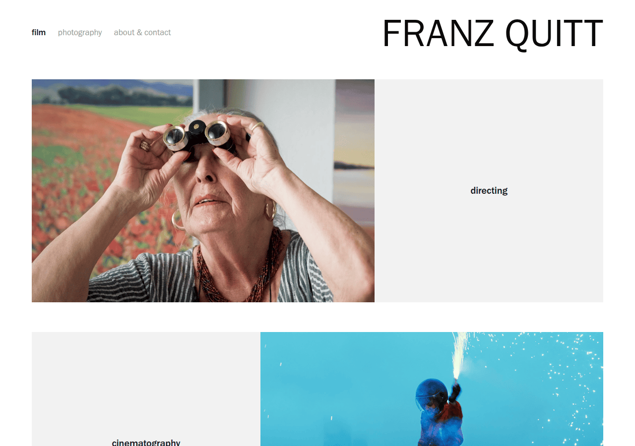 Screenshot of franzquitt.com
