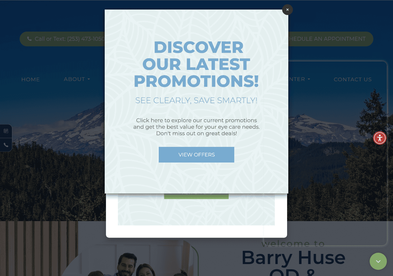 Screenshot of barryhuseod.com
