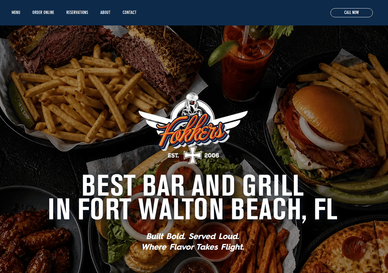 Screenshot of fokkers.com