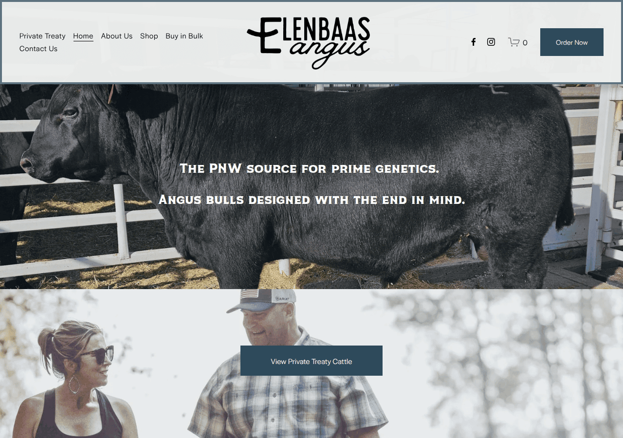 Screenshot of fatgrassbeefco.com