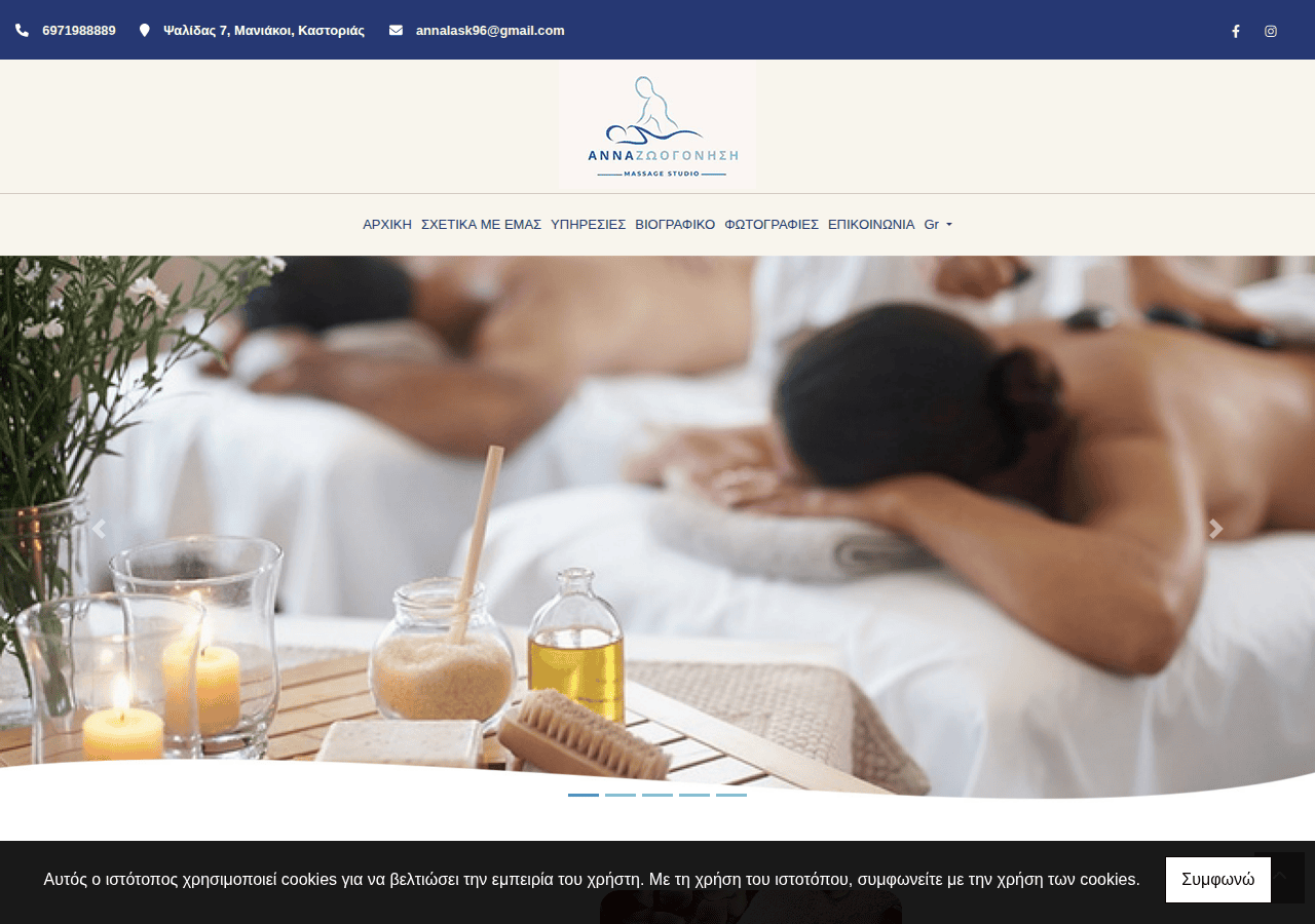 Screenshot of annazogonisi.gr