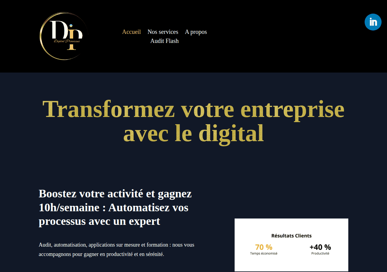 Screenshot of digital-processus.fr