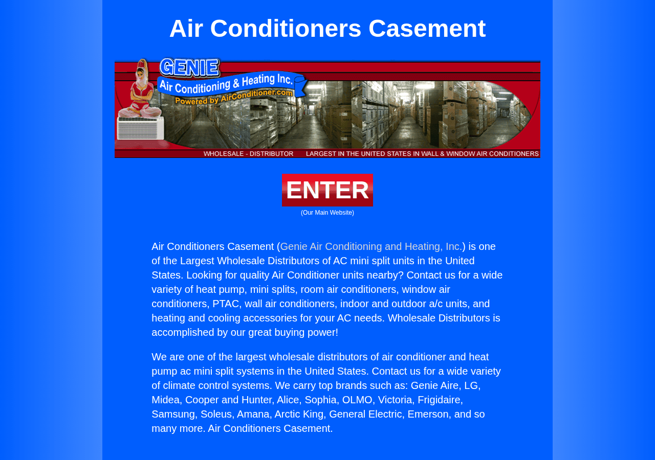 Screenshot of airconditionerscasement.com