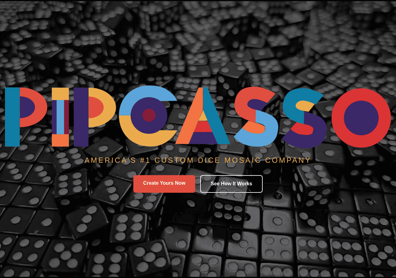 Screenshot of pipcasso.com