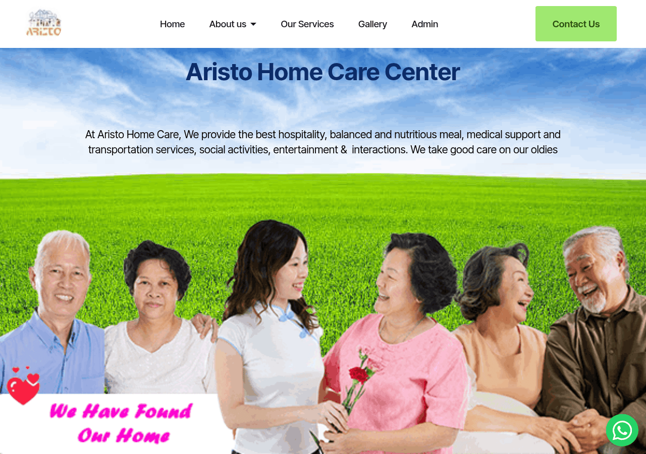 Screenshot of aristohomecare.my