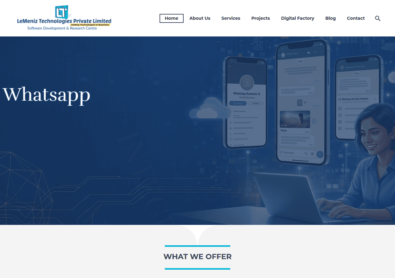 Screenshot of lemeniz.com