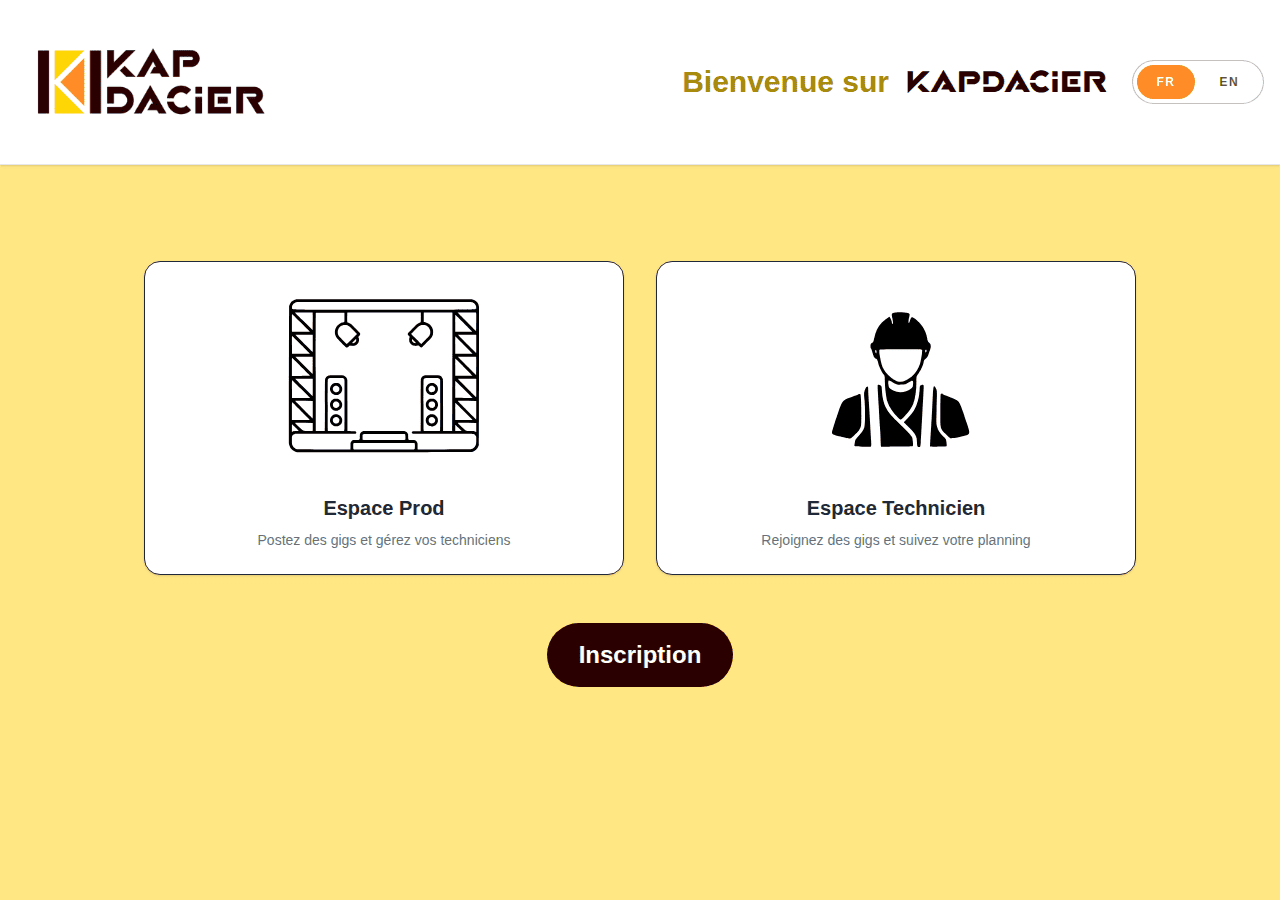 Screenshot of kapdacier.app