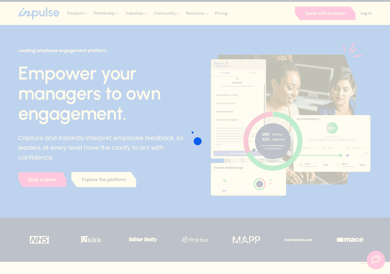 Screenshot of inpulse.com