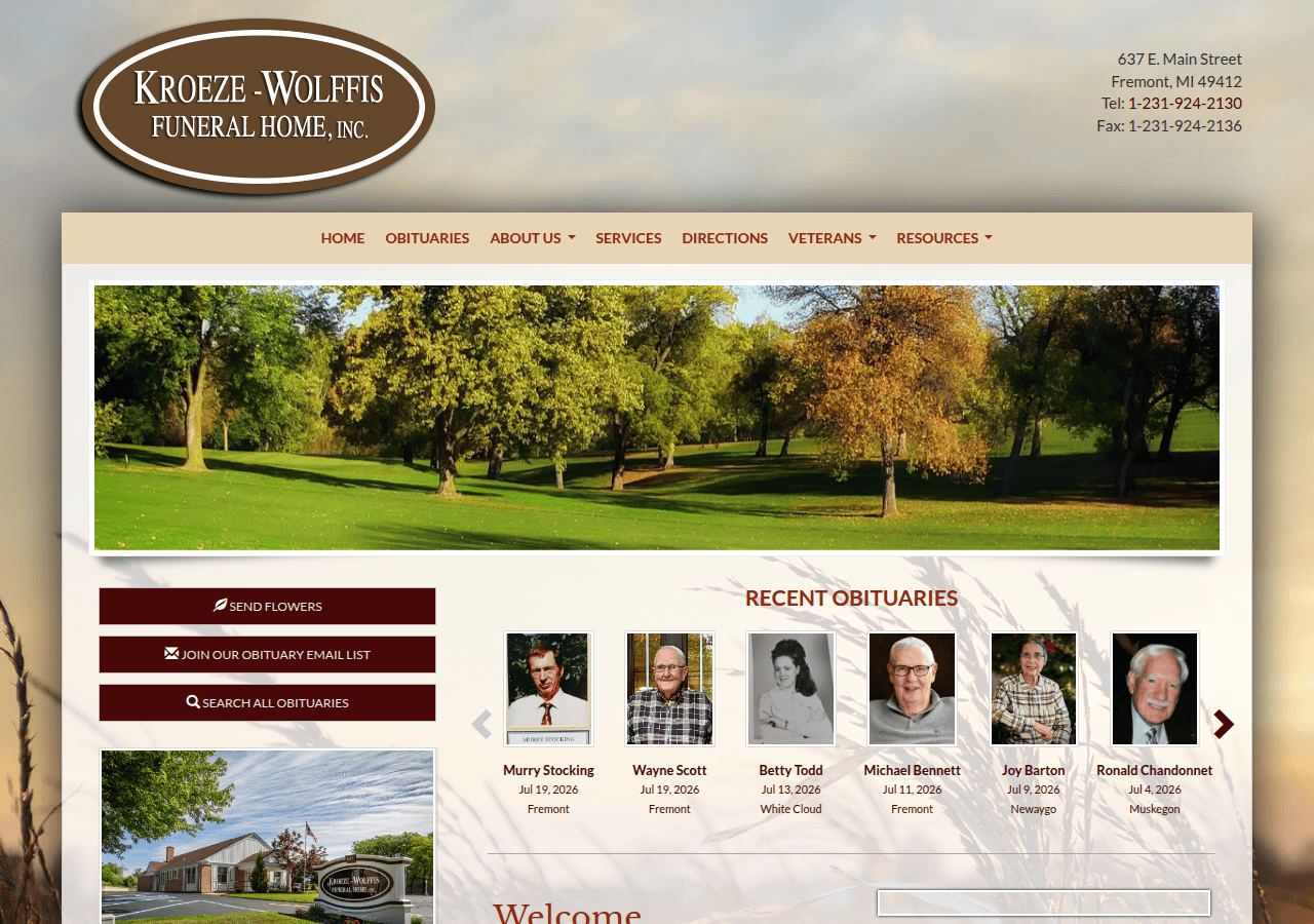Screenshot of kroeze-wolffis.com
