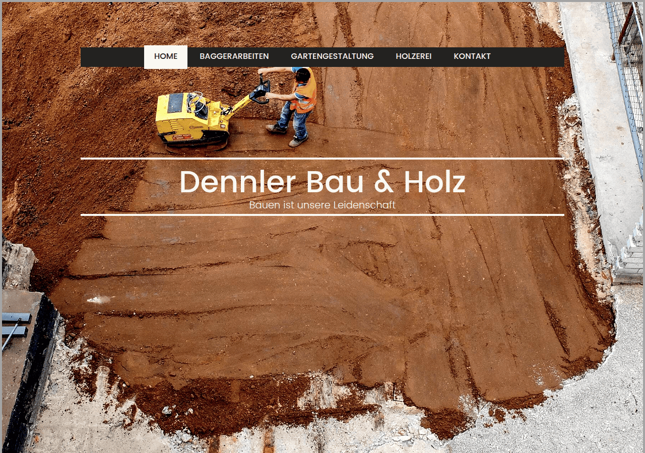 Screenshot of bauundholz.com