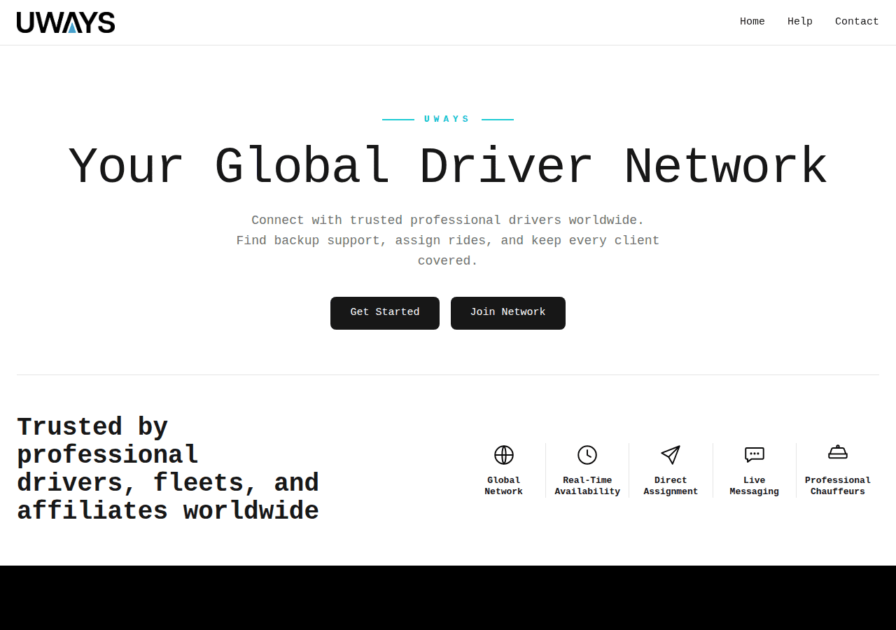 Screenshot of uways.com