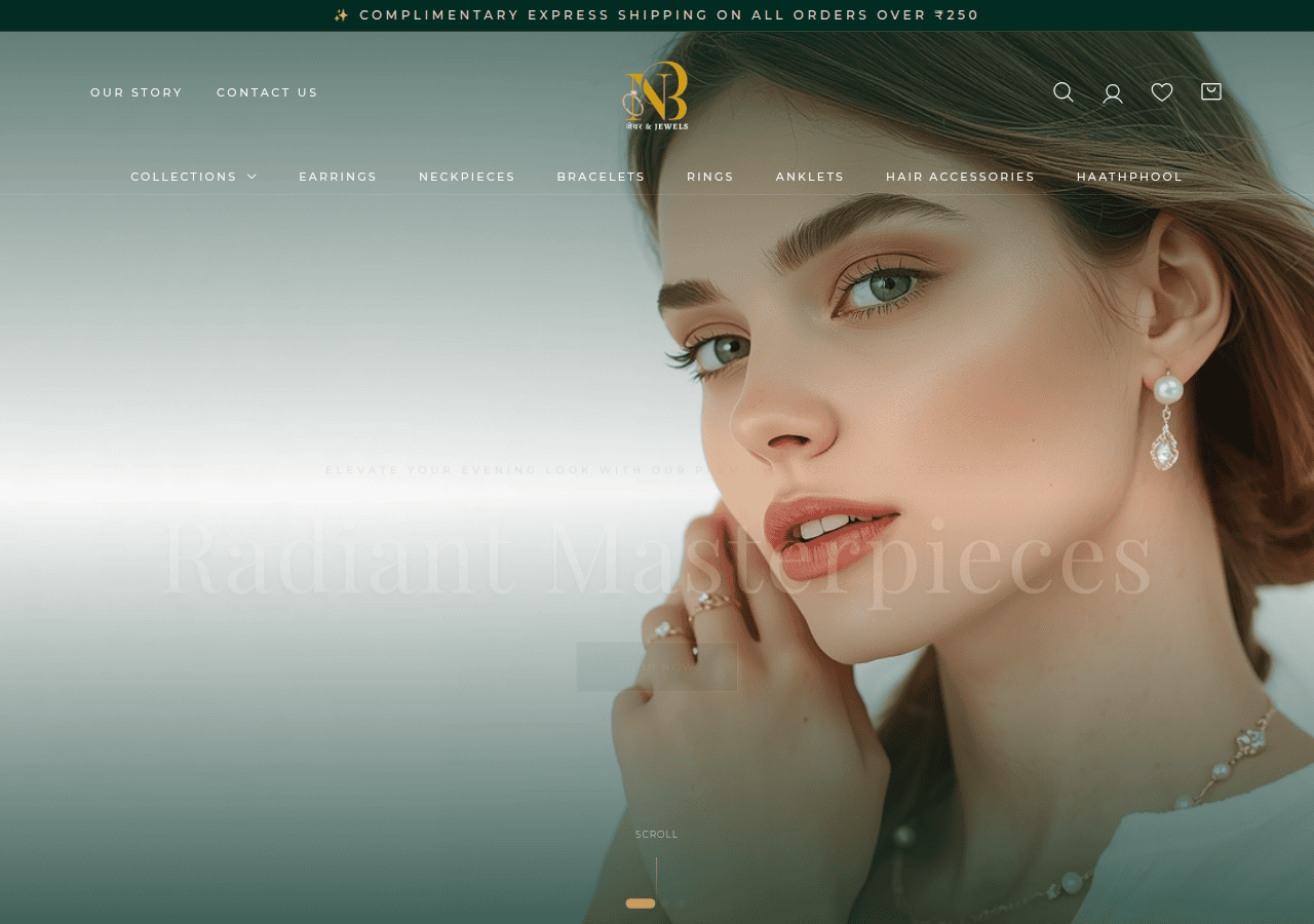 Screenshot of nbjewarjewels.com