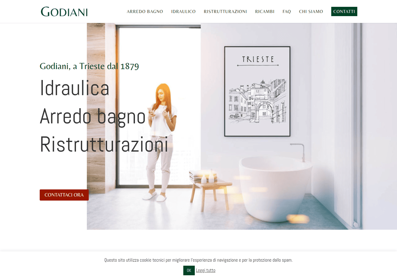 Screenshot of godiani.it