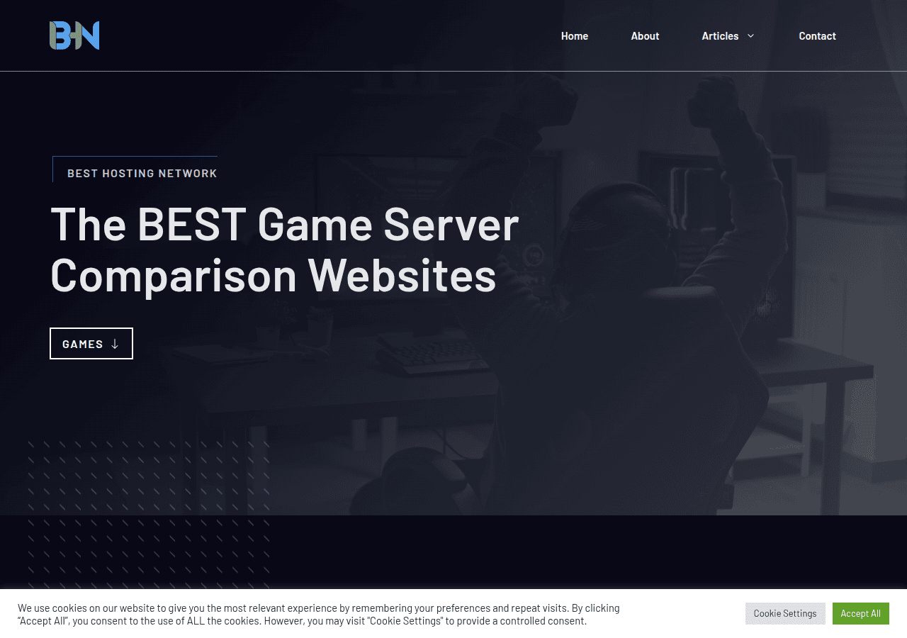 Screenshot of besthosting.network