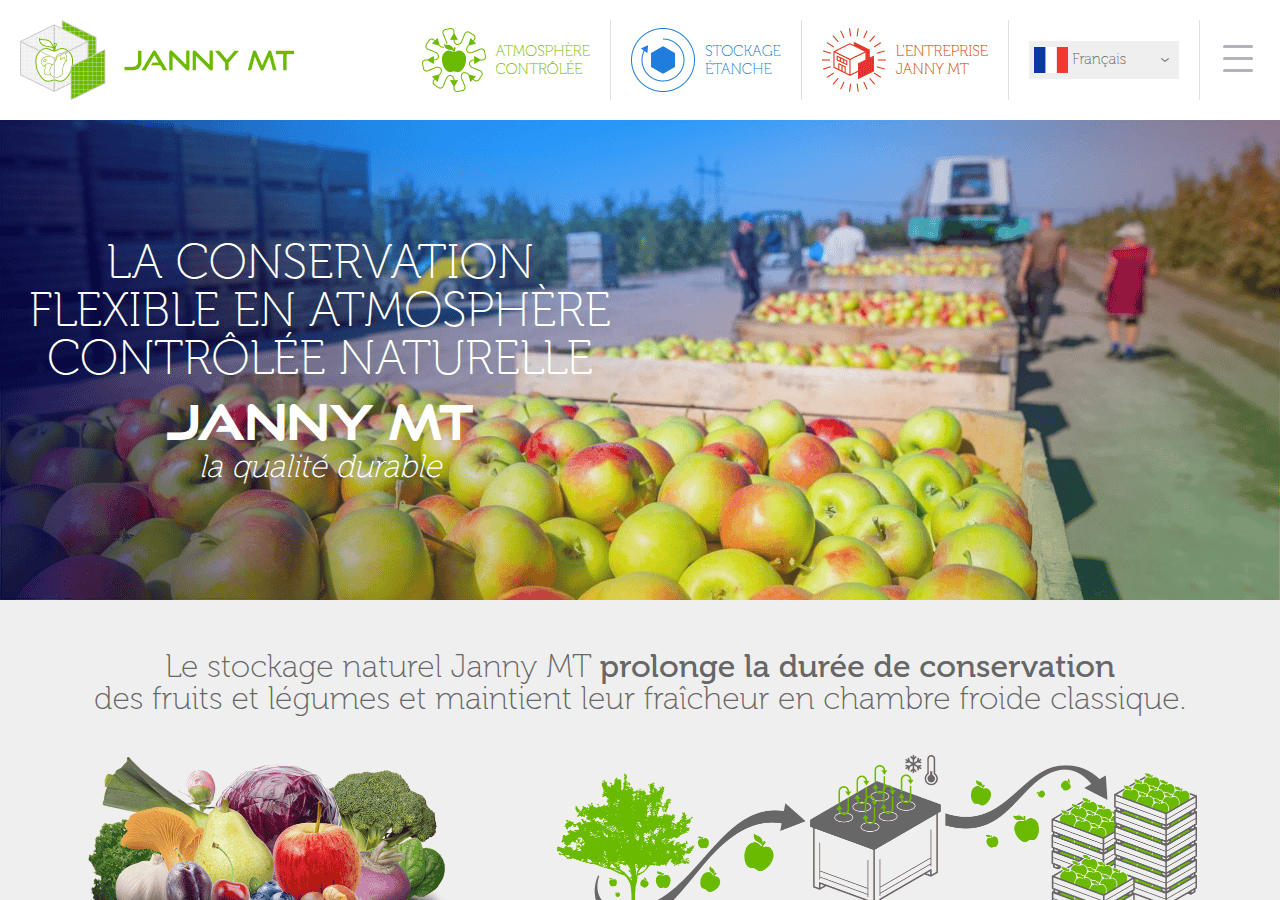 Screenshot of jannymt.com