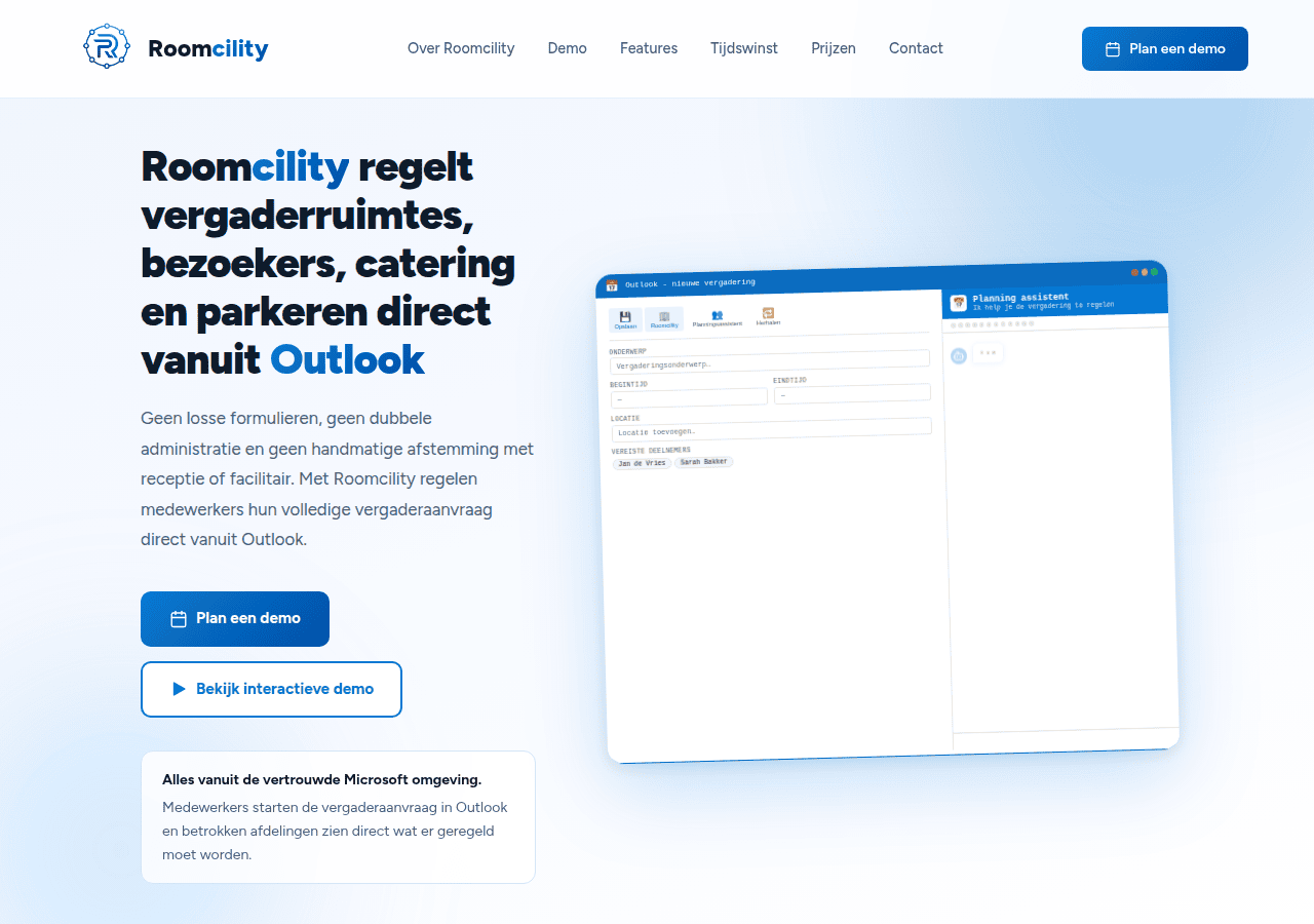 Screenshot of roomcility.nl