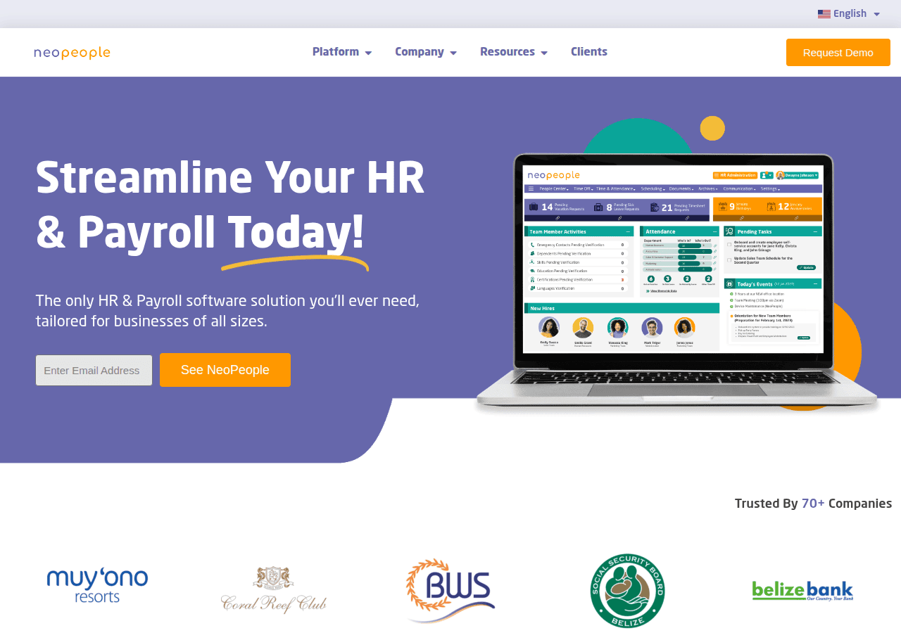 Screenshot of neopeople.com