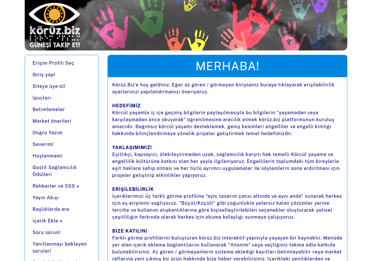 Screenshot of koruz.biz