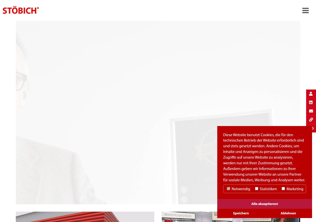 Screenshot of stoebich.com