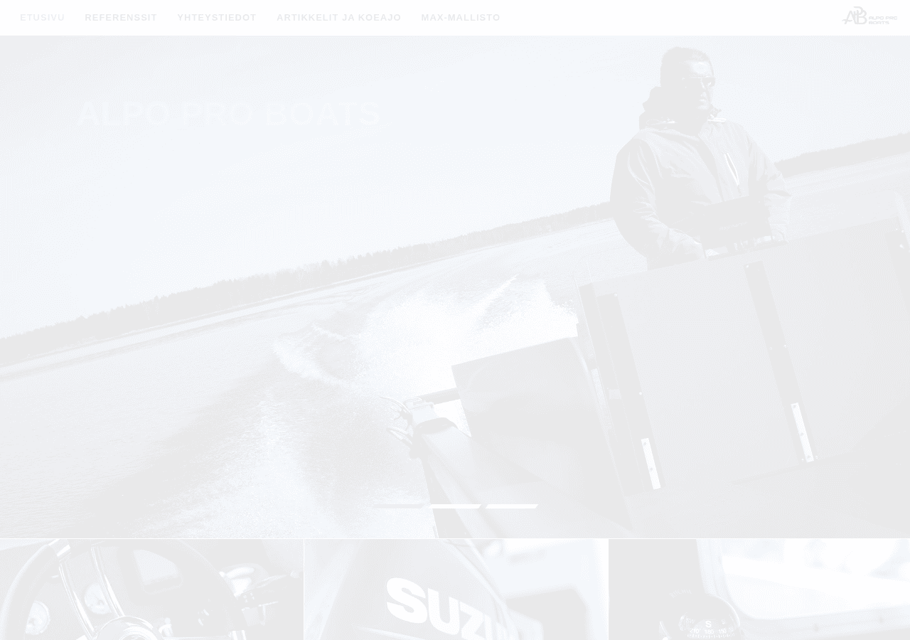 Screenshot of alpovene.fi