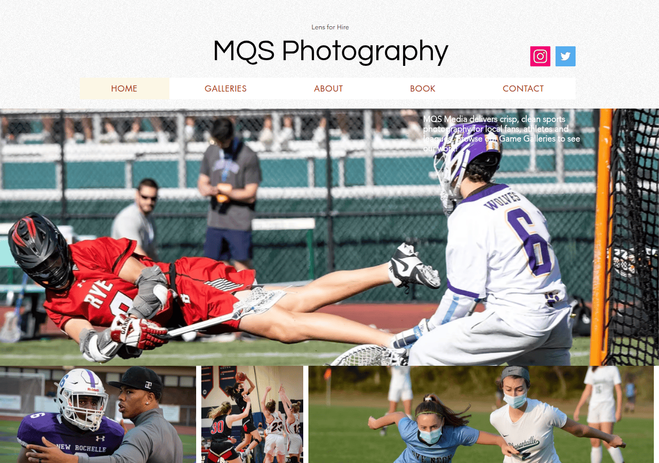 Screenshot of mqsmedia.com