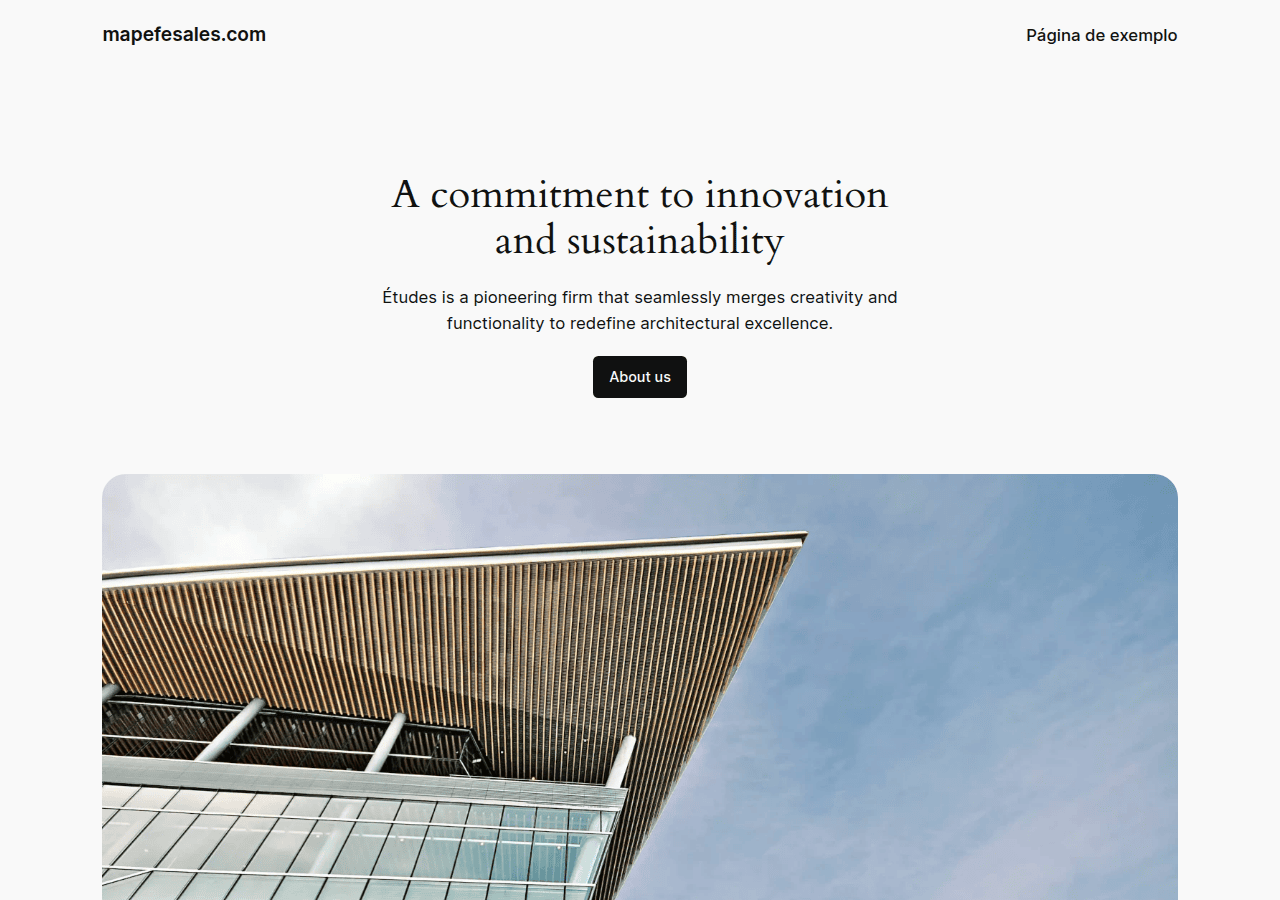 Screenshot of mapefesales.com