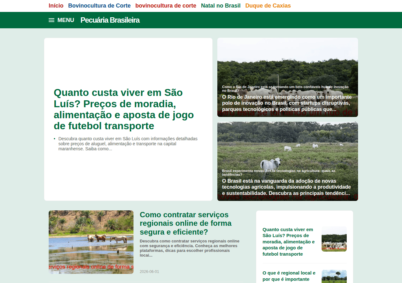 Screenshot of pecuariabrasileiraacd.com