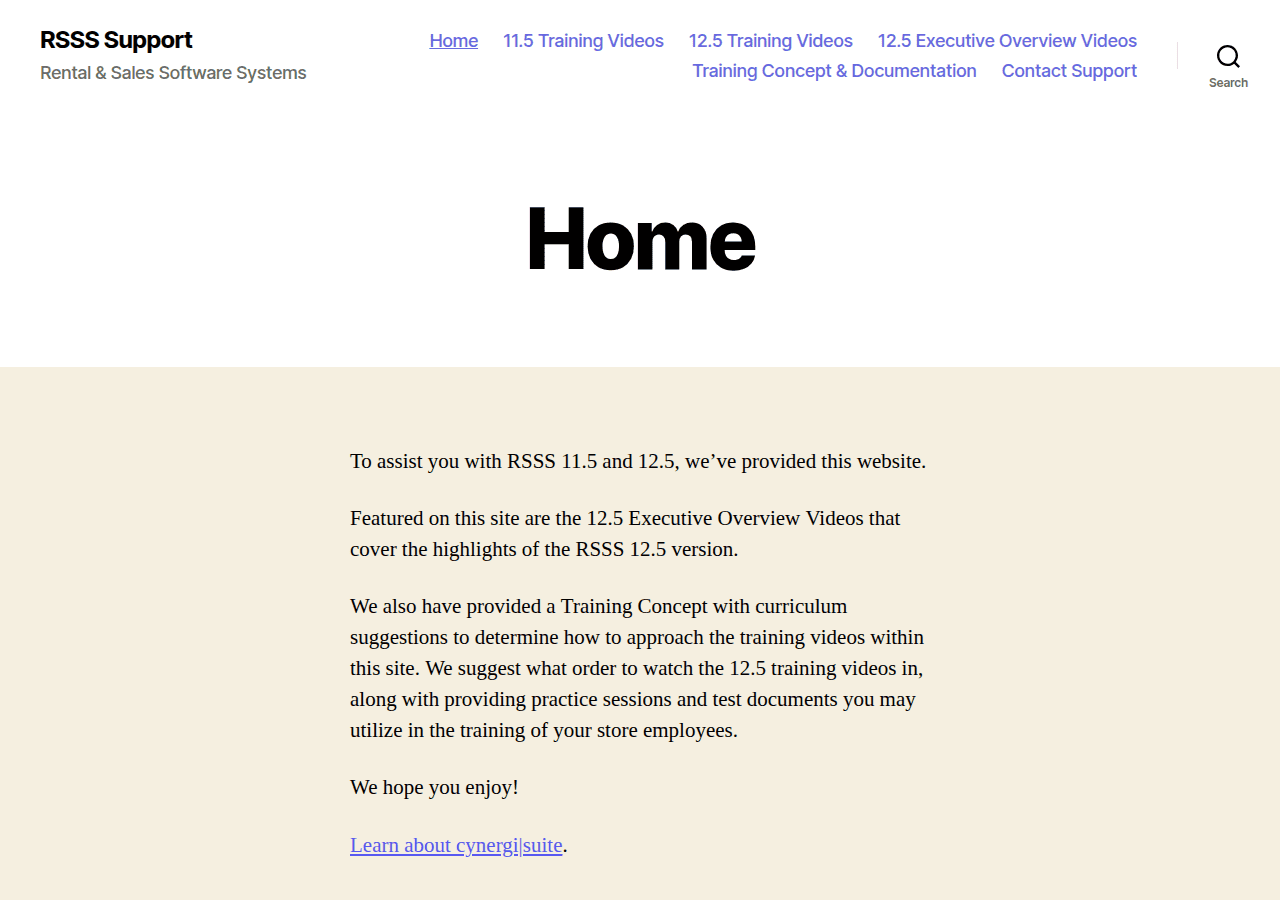 Screenshot of rsss.com