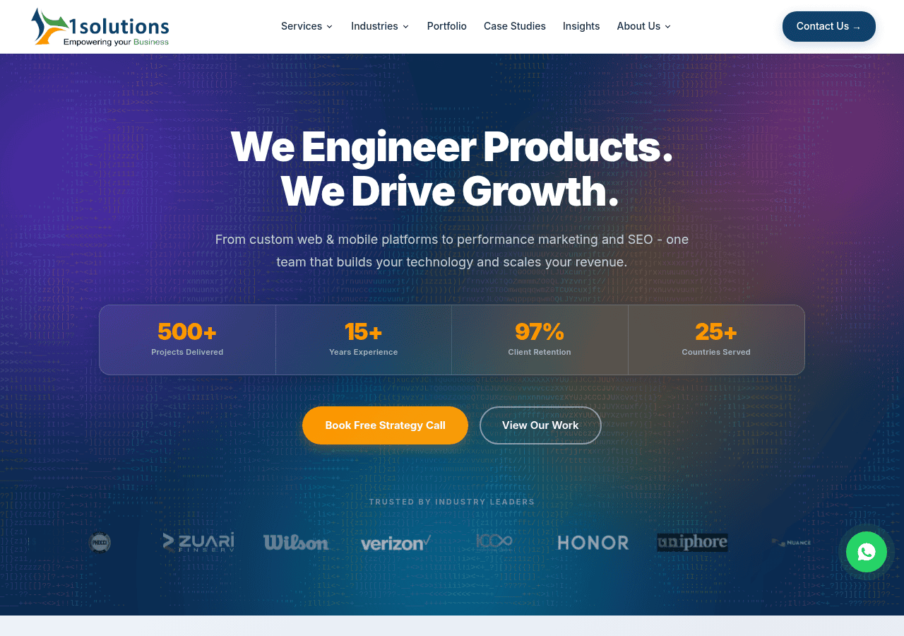 Screenshot of 1solutions.biz