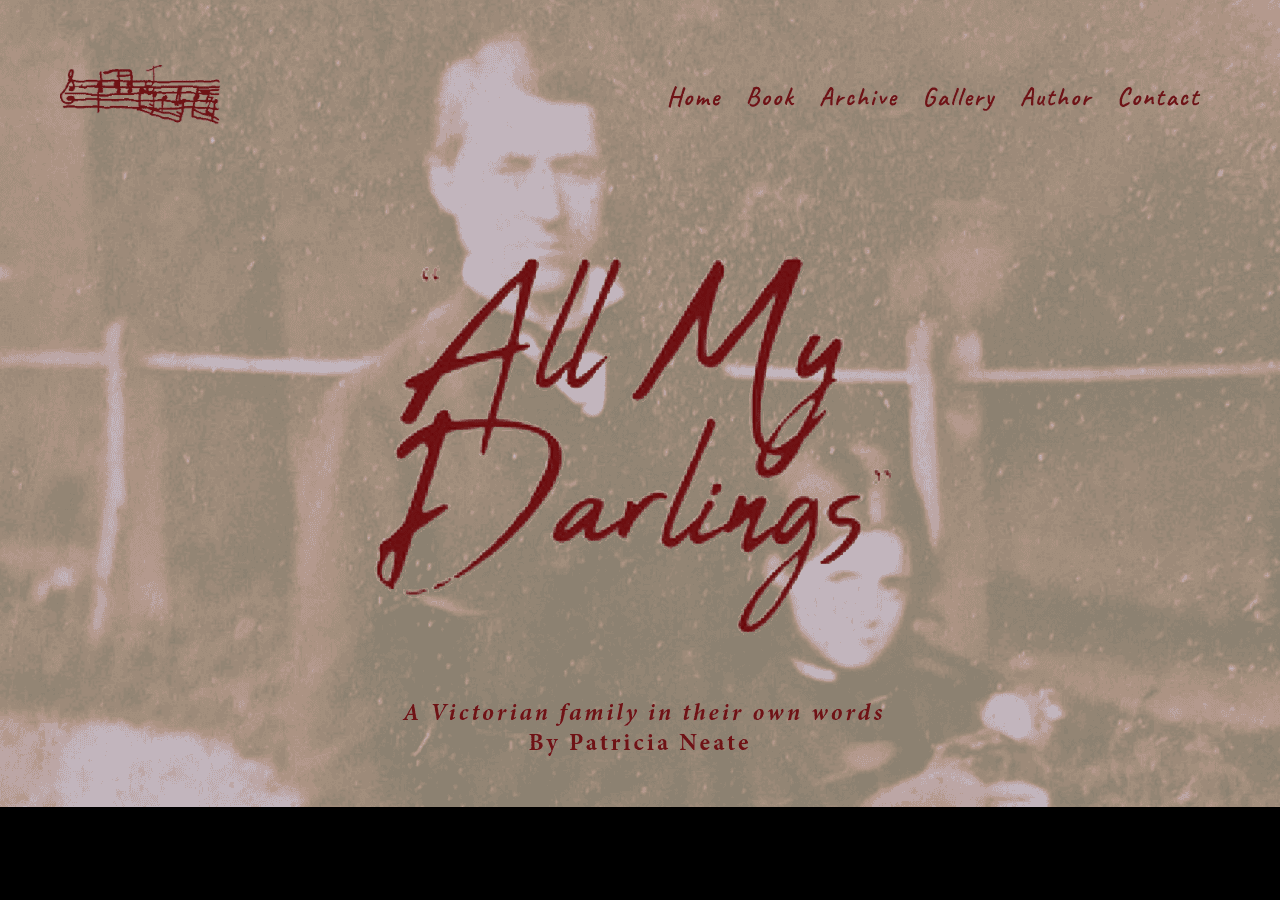Screenshot of allmydarlings.net
