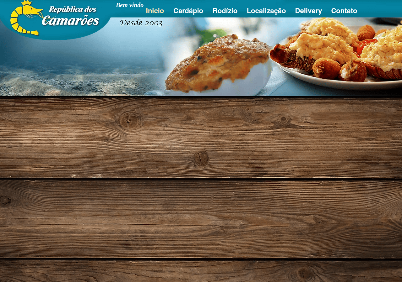 Screenshot of republicadoscamaroes.com.br