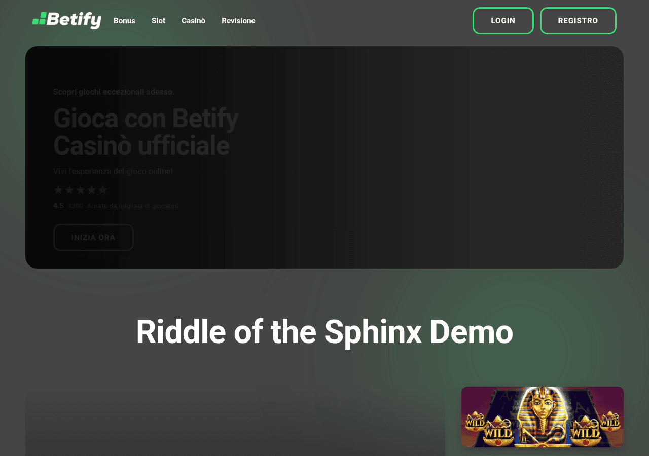 Screenshot of betify-italia.com