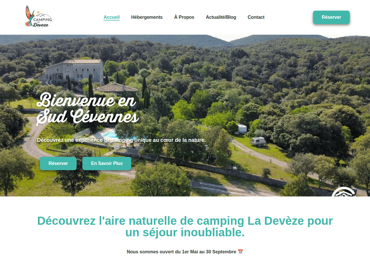 Screenshot of deveze.com