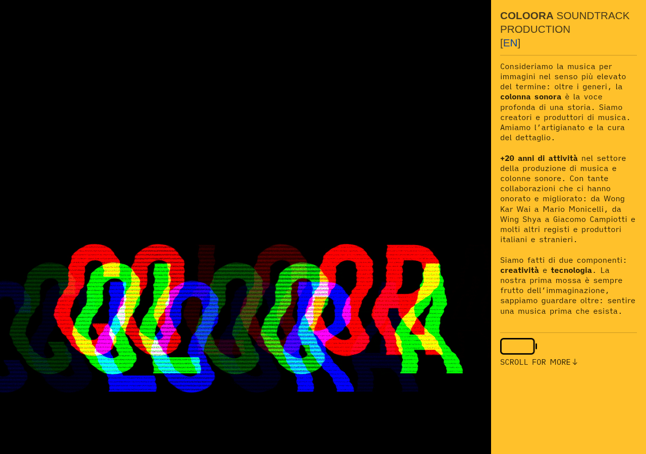 Screenshot of coloora.it