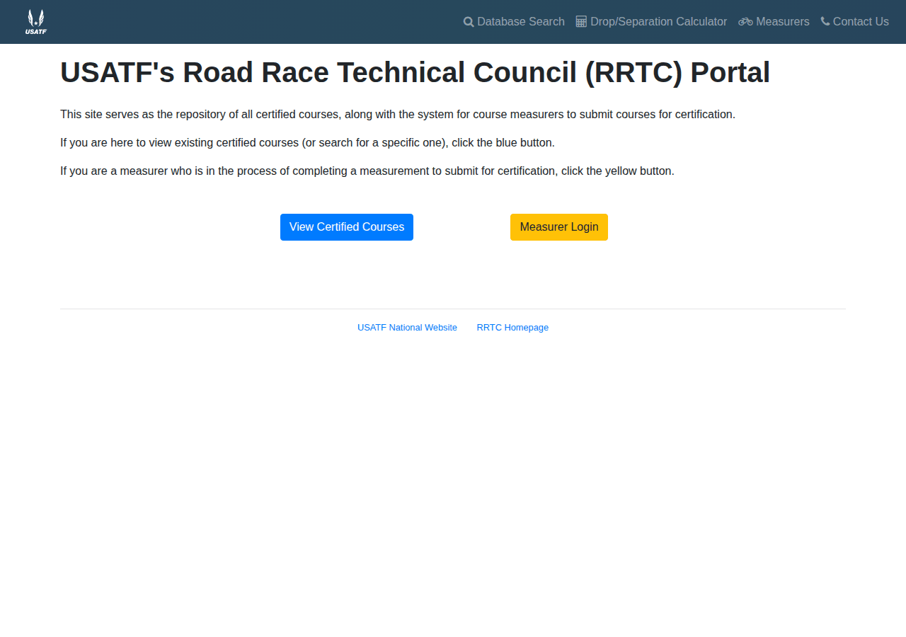 Screenshot of certifiedroadraces.com