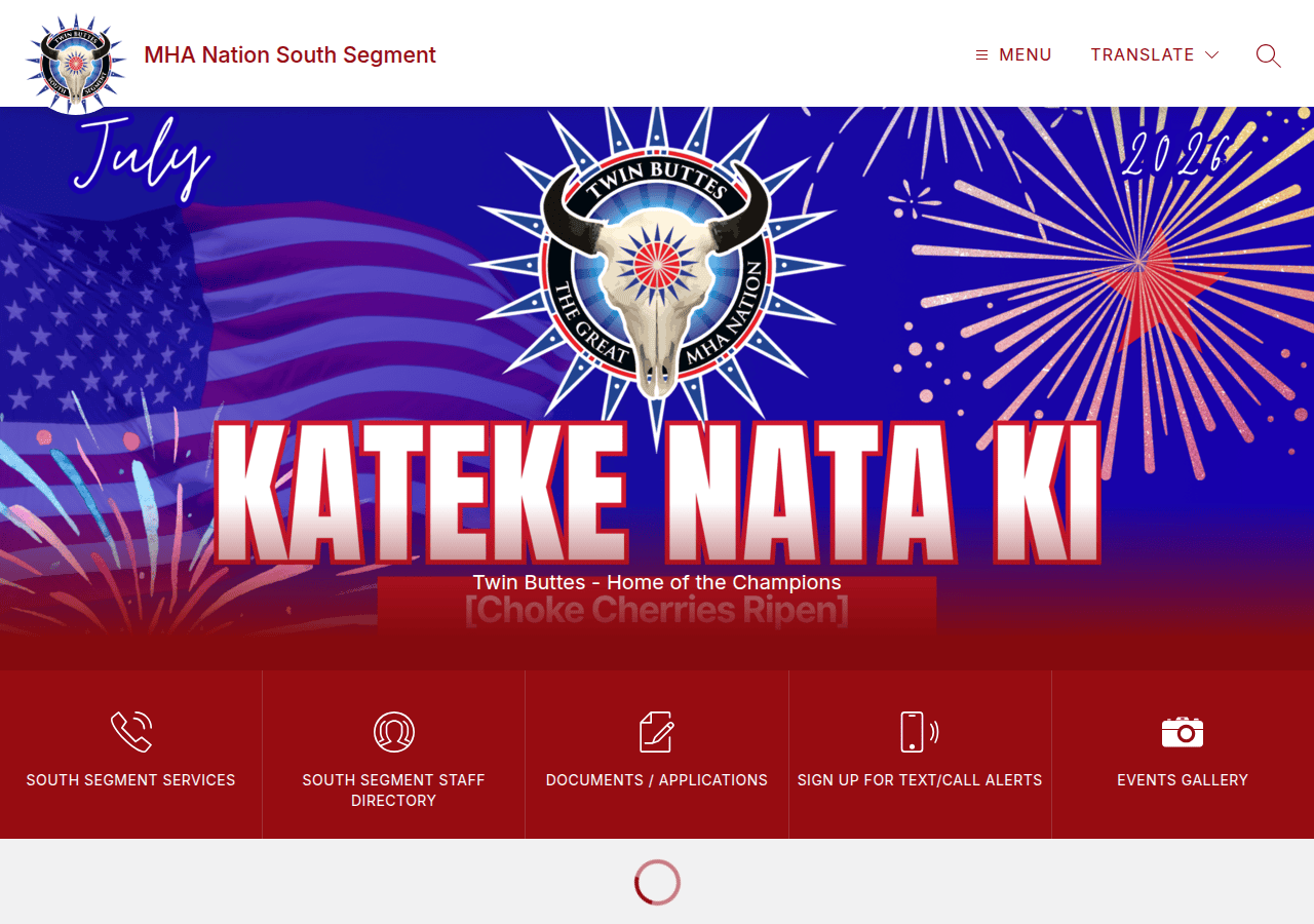 Screenshot of twinbuttescommunity.com