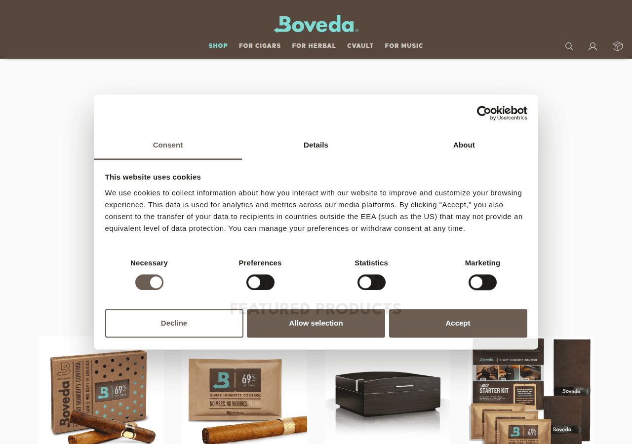 Screenshot of bovedainc.com