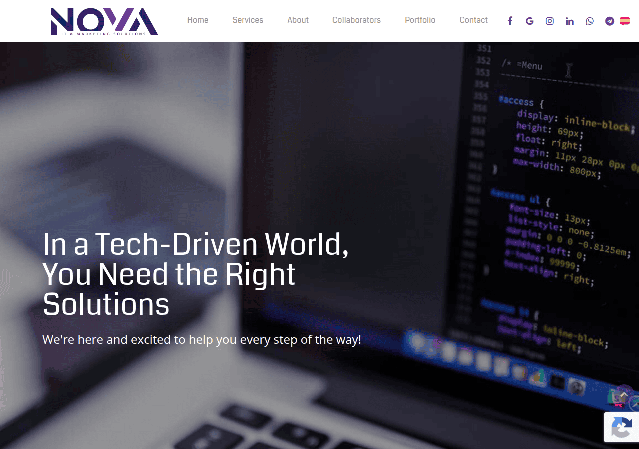 Screenshot of novaitmarketing.com