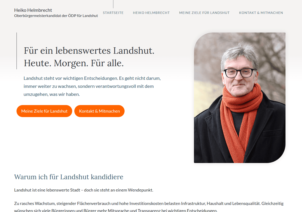 Screenshot of helmbrecht.la