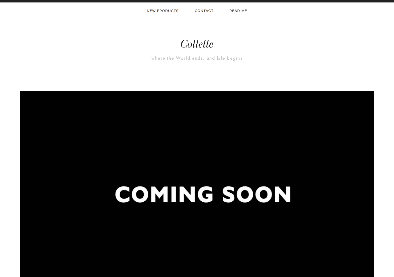Screenshot of garrettcollett.com