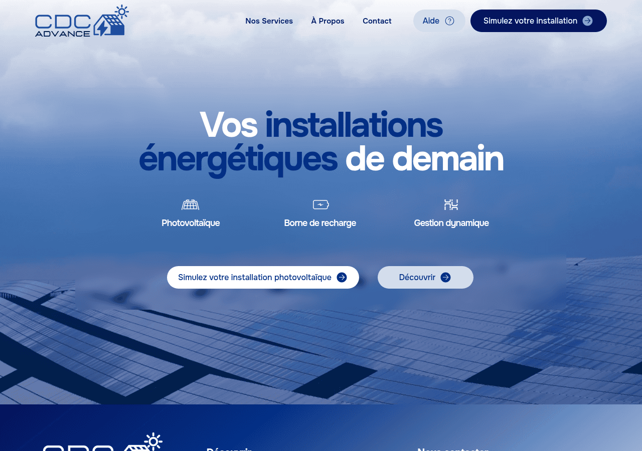Screenshot of cdcadvance.fr